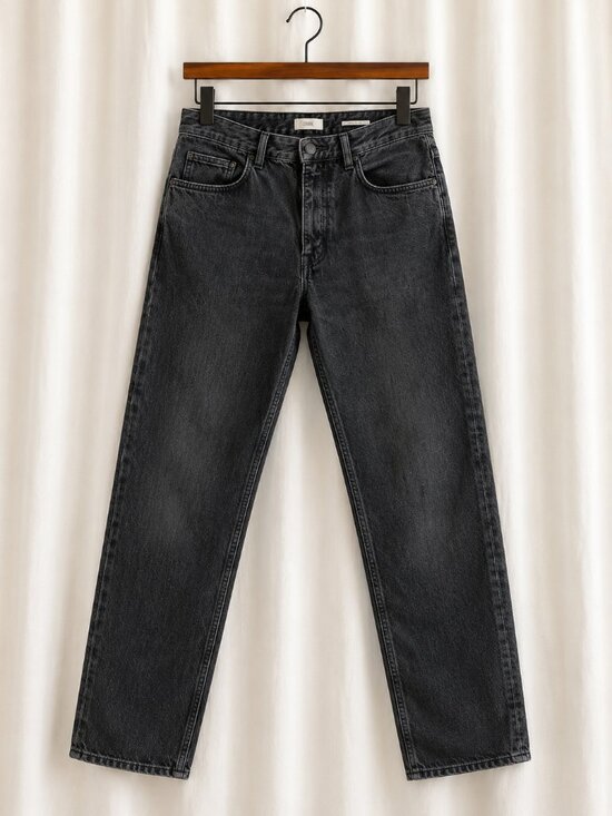 Closed Other - Closed Men’s 36 Black Wash Tapered Jeans Made in Italy